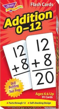 Trend Enterprises Addition Flash Cards, Set of 91 250413